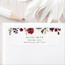 Search for pink purple floral return address labels Greenery