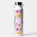 Search for floral water bottles Feminine
