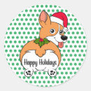 Search for corgi christmas stickers Cute