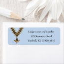 Search for lodge return address labels Freemason