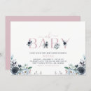 Search for spring 1st birthday invitations Floral