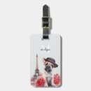 Search for french bulldog luggage tags Flowers