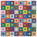 Search for geometric circle patterns fabric Colourful