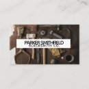 Search for blacksmith business cards Vintage