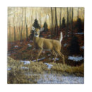 Search for whitetail deer tiles Snow