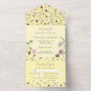 Search for wild flowers wedding invitations Boho