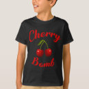 Search for cherry bomb tshirts Red