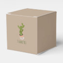 Search for succulent wedding favour boxes Desert