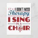 Search for choir singer postcards Church