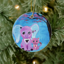 Search for pink elephant christmas tree decorations Cartoon