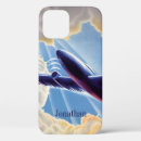 Search for jet plane in the sky iphone cases Clouds