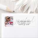 Search for family photo return address labels Minimalist
