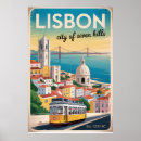 Search for lisbon travel posters Portugal