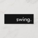 Search for swing business cards Dance