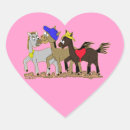 Search for heart horse stickers Ponies