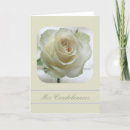 Search for white roses sympathy cards Condolences