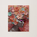 Search for black woman puzzles African