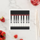 Search for piano paper napkins musical