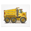 Search for yellow digger posters Dump truck