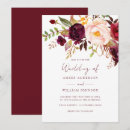 Search for burgundy and blush wedding invitations Watercolor