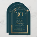 Search for green 30th birthday invitations Girly