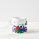 Search for watercolor splatter mugs Splash