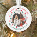Search for mrs and mrs christmas tree decorations Newlywed
