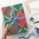 Search for green plaid wrapping paper Watercolor