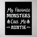 Search for funny monsters posters Halloween