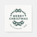 Search for modern christmas napkins Bold
