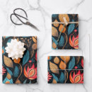 Search for floral print wrapping paper Orange