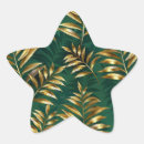 Search for leaves star stickers Green
