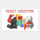 Search for christmas scottie dog stickers Animals