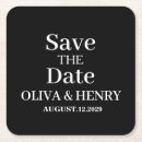 Search for square save the dates Stylish