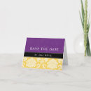 Search for damask save the dates Purple