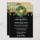 Search for teal and black wedding invitations Gold
