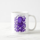 Search for vintage octopus mugs Flower leaves