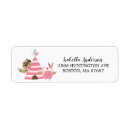 Search for wild animal return address labels Woodland