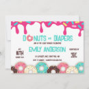 Search for doughnuts and diapers baby shower invitations Sprinkles