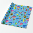 Search for aviation wrapping paper Hot air balloon