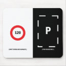 Search for parking mousepads Black and white