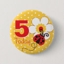 Search for ladybug kid badges Birthday