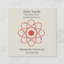 Search for science teacher business cards Chemistry