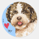Search for truffle stickers Lagotto romagnolo