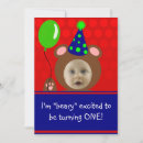 Search for bear face invitations Baby