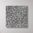 Search for doodling canvas prints Abstract