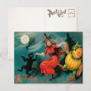 Search for witches dance postcards Halloween