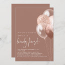 Search for rose gold balloons 21st birthday invitations Sparkle