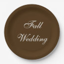 Search for rustic wedding plates Fall