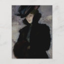 Search for snow woman postcards Black